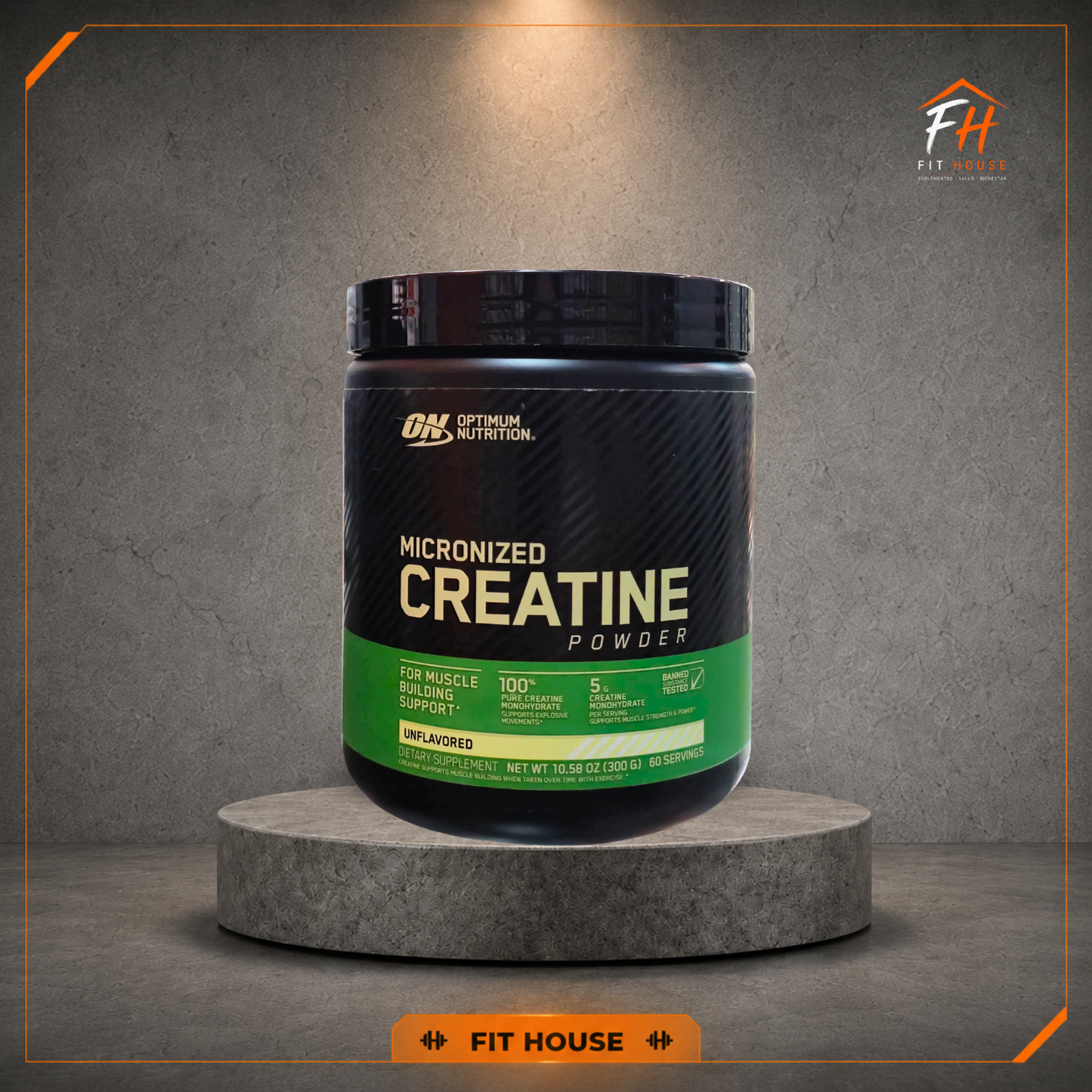 Creatina monohidratada Optimun Nutrition