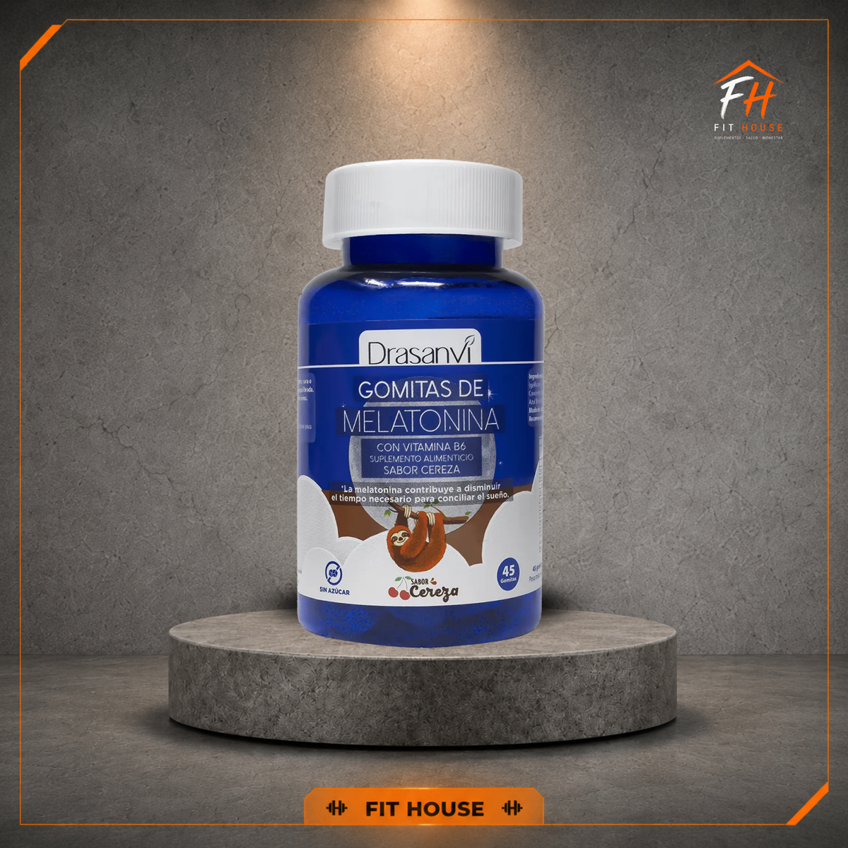 Gomitas de Melatonina 1 mg + Vitamina B6 – Drasanvi | 45 gomitas