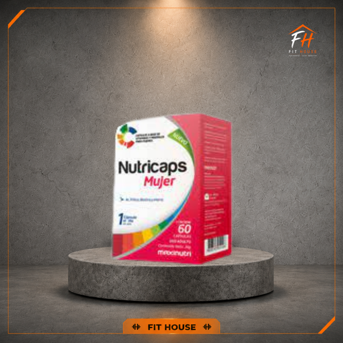 Nutricaps Mujer – Maxinutri | 60 cápsulas