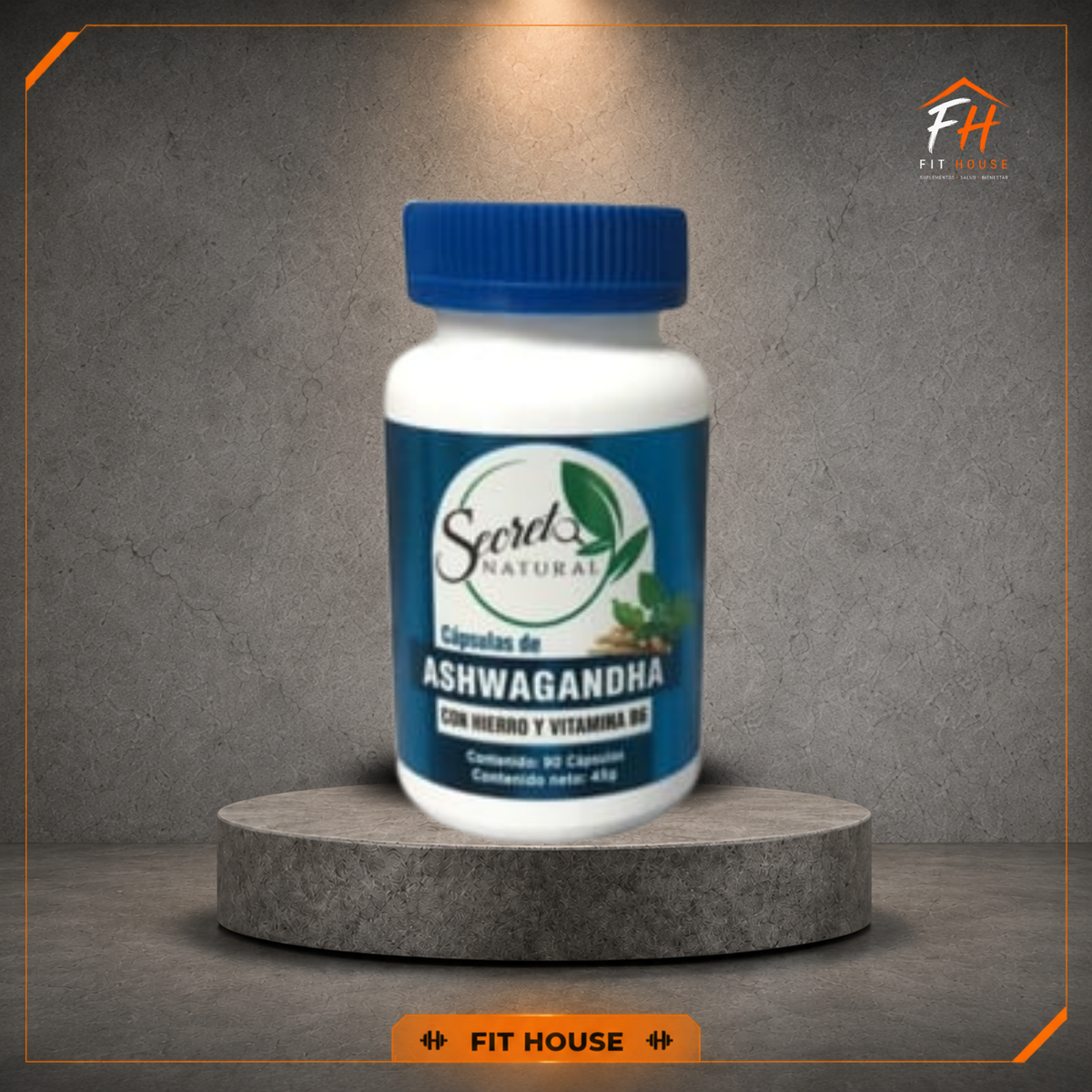 Ashwagandha – Secreto Natural | 90 cápsulas