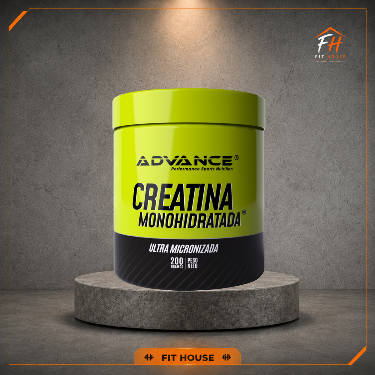 Creatina monohidratada 40 servidas, Advance