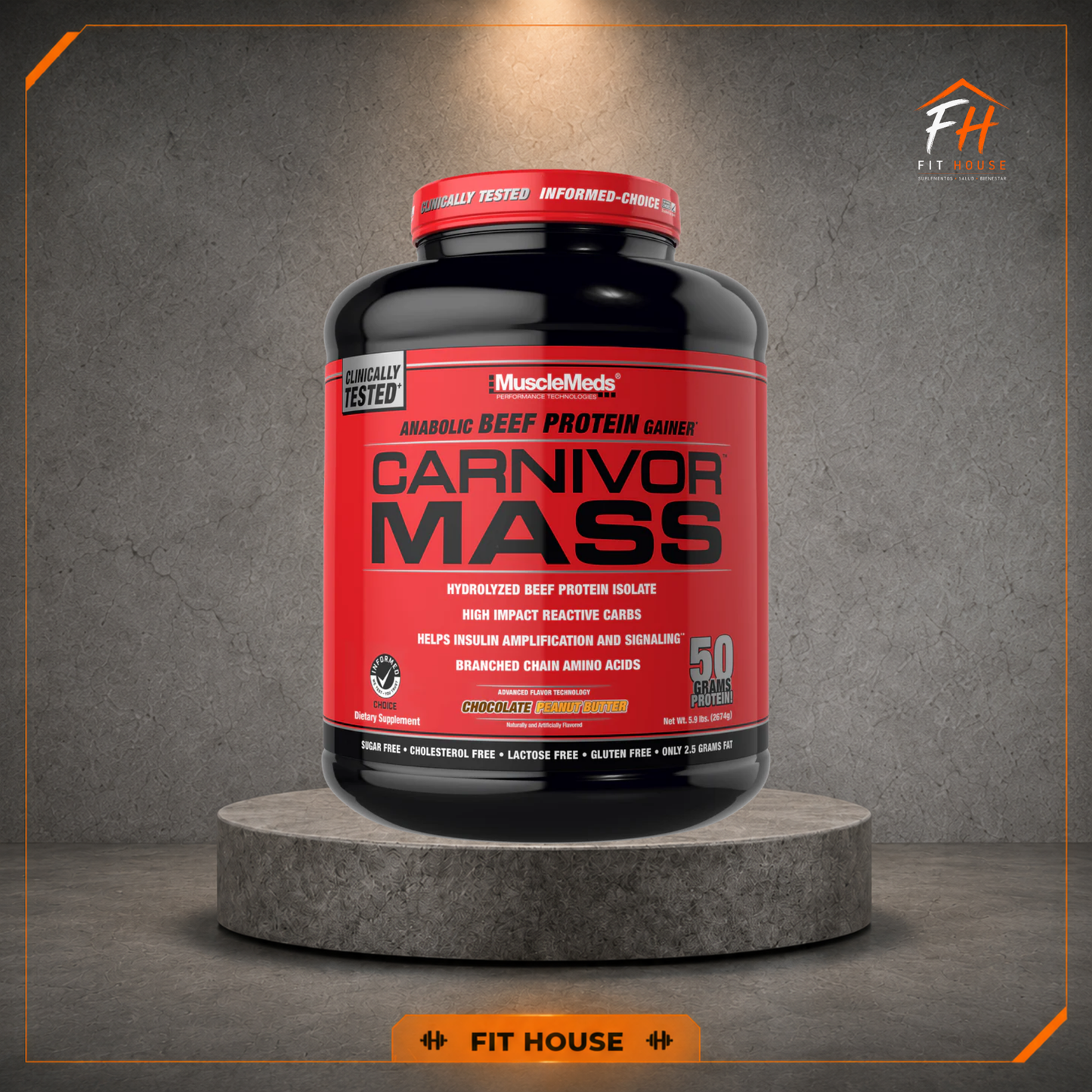 Carnivor Mass 6 lb, MuscleMeds