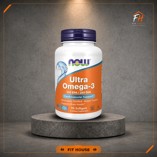 Ultra Omega-3 90 softgels, Now