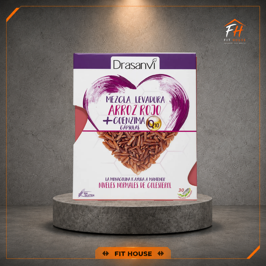 Levadura Roja de Arroz + Q10 30 cápsulas, Drasanvi