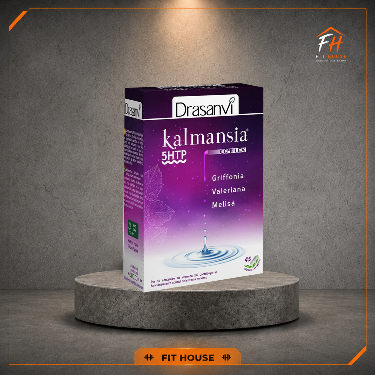 Kalmansia 5HTP Complex 45 cápsulas, Drasanvi