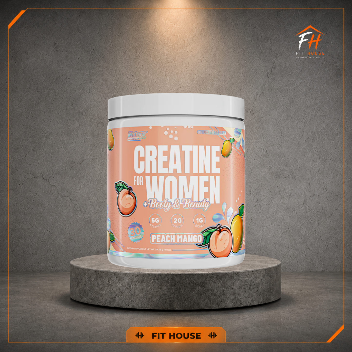 Creatina para mujer, Nutrex