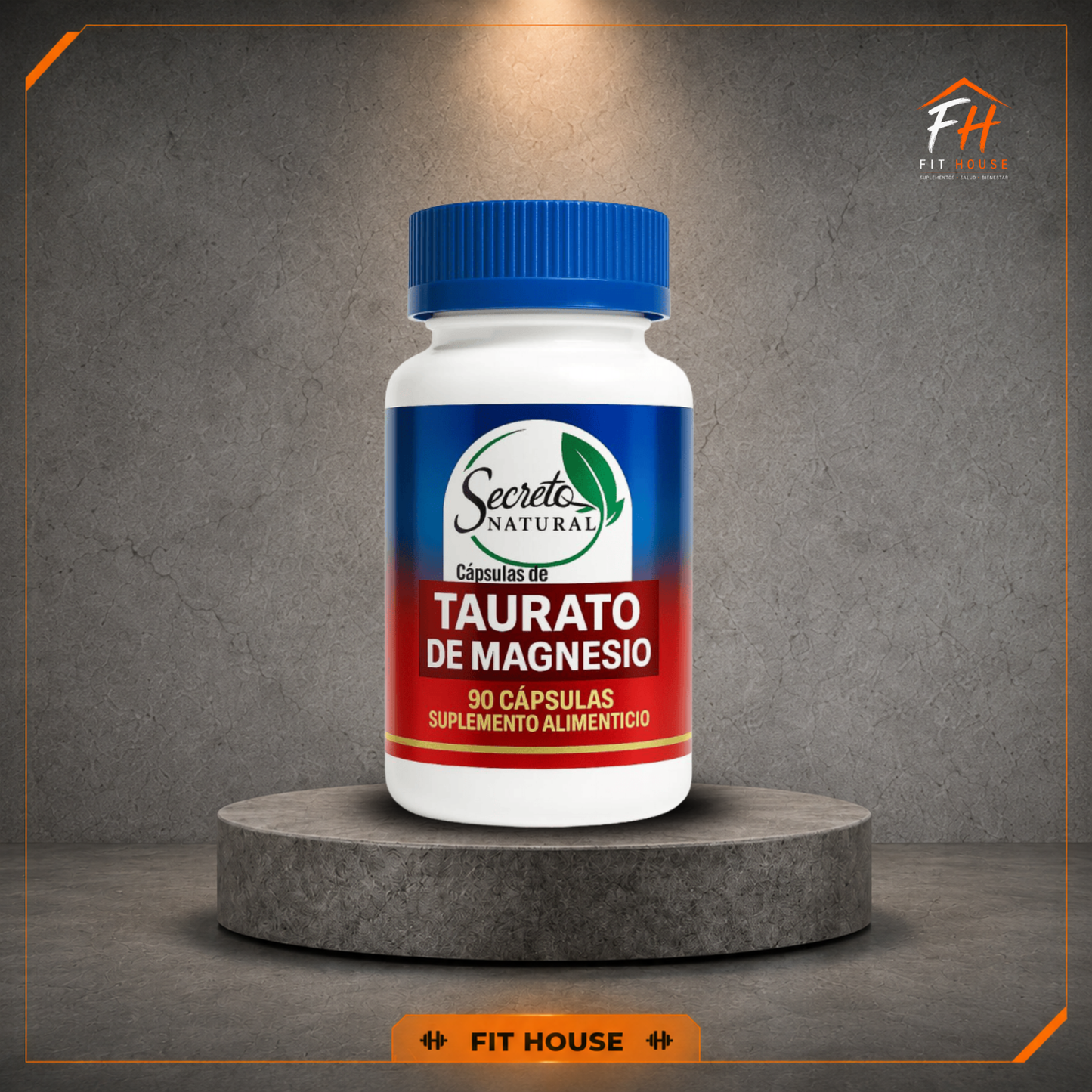 Taurato de Magnesio 90 cápsulas, Secreto Natural