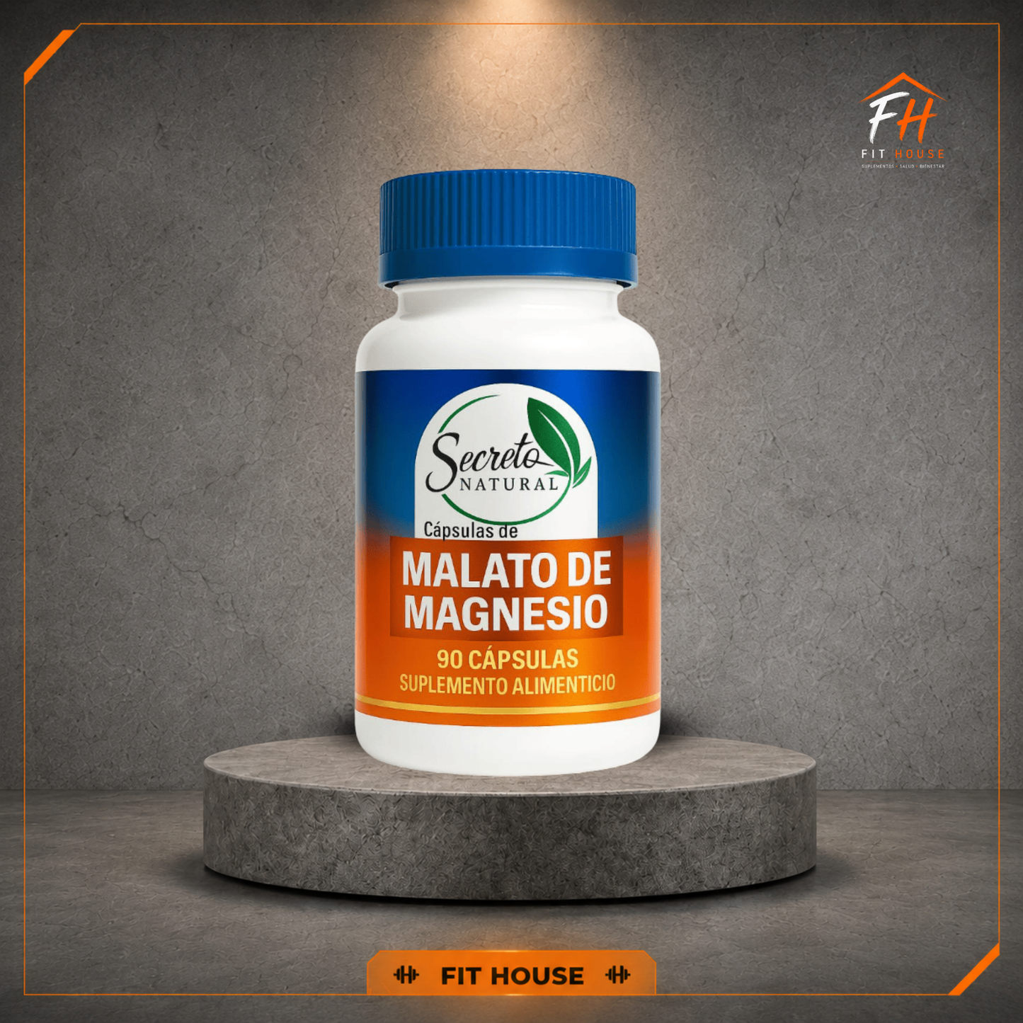 Malato de Magnesio 90 cápsulas, Secreto Natural