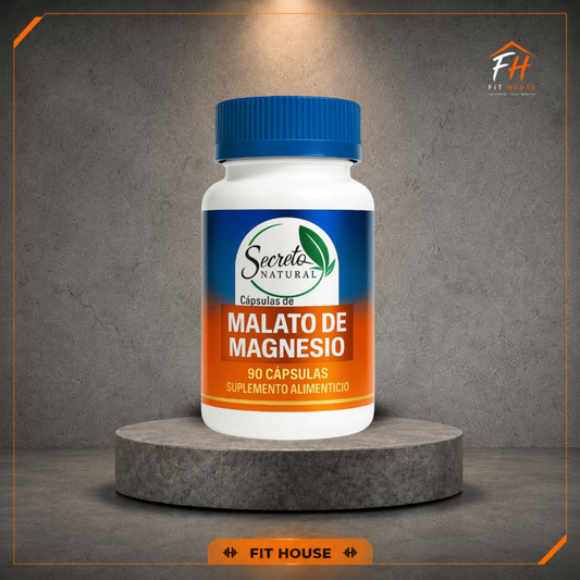 Malato de Magnesio 90 cápsulas, Secreto Natural