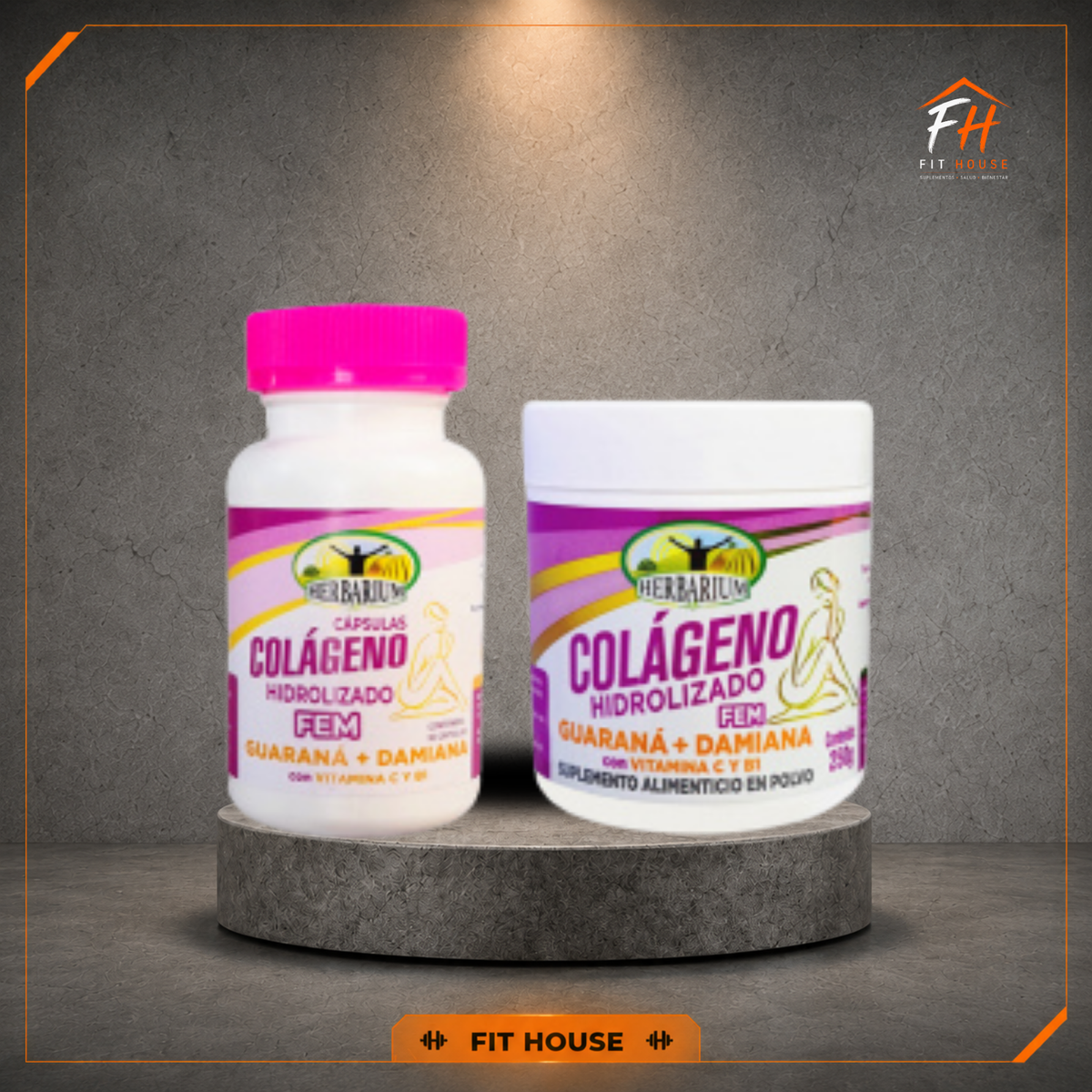Colágeno Hidrolizado FEM – Herbarium | 250 g