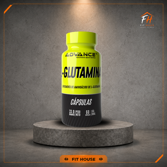L-Glutamina 60 cápsulas, Advance