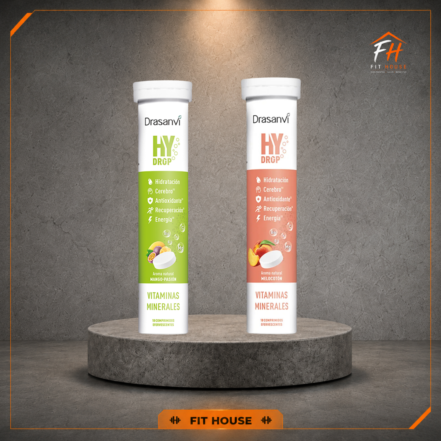 Hy Drop electrolitos efervescentes, Drasanvi