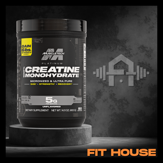 Creatina monohidratada Platinum 80 servidas, Muscletech